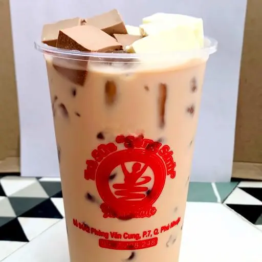 Hình ảnh Trà sữa - Trân châu trắng - Socola viên