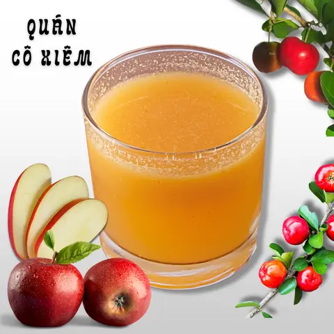 Hình ảnh Nước Ép Táo - Sơ Ri