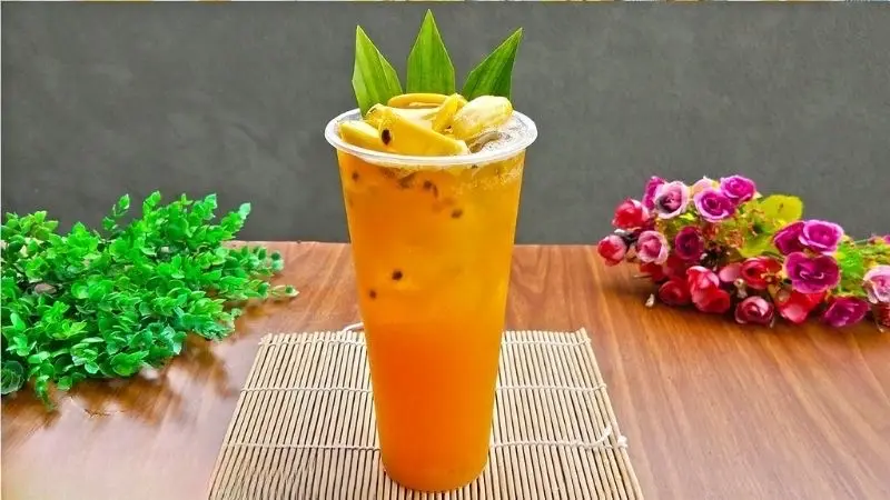 Hình ảnh Trà Mít Chanh Dây 