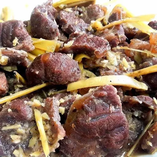 Hình ảnh Bắp Bò Hấp Gừng