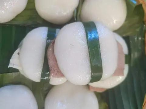 Hình ảnh Bánh dày kẹp chả chà bông (2 cặp) 