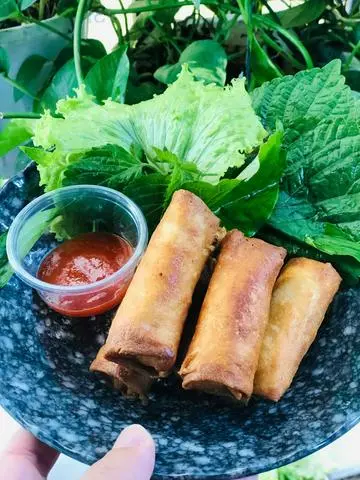 Hình ảnh Chả giò thịt ( nem rán) giòn ngon 5 miếng 