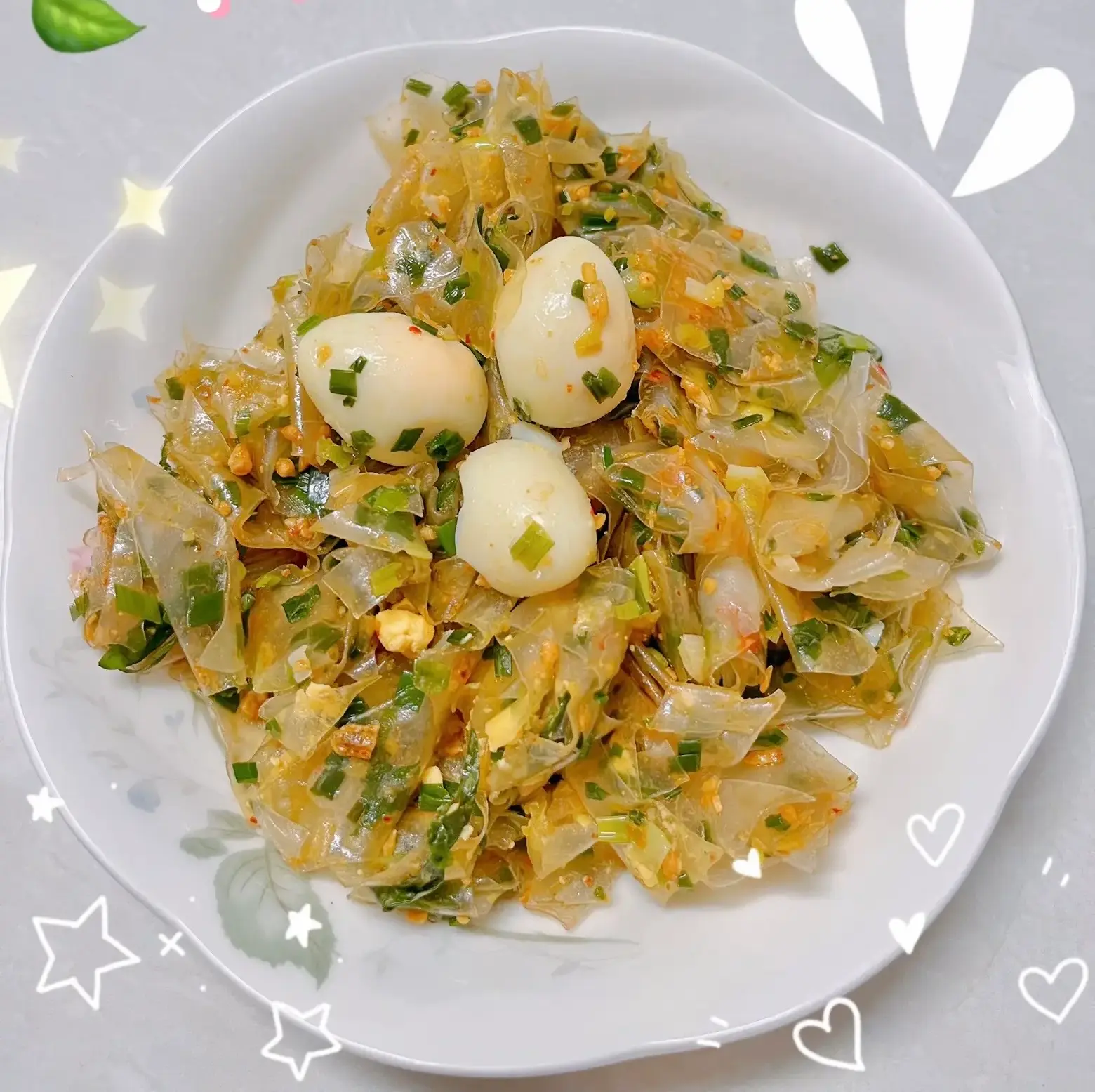 Hình ảnh Bánh Tráng Trộn Mỡ Hành