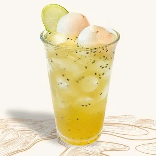 Hình ảnh D trà vải hạt é