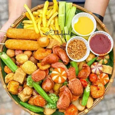 Hình ảnh Combo Cá Viên Chiên cỡ Chà Bá - Tặng 2 ly trà tắc