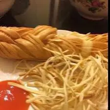 Hình ảnh 100g Phô mai hun khói kiểu Nga ( Xé sợi càng nhỏ càng ngon)