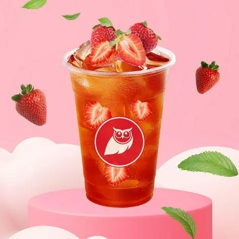 Hình ảnh Trà Dâu Đông Du (Ly Lớn 700ml)