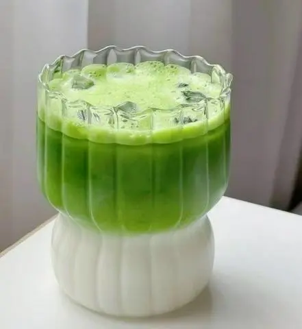 Hình ảnh Sữa Dừa Matcha, Trân Châu Giòn, Hoàng Kim Vàng  (700ml)
