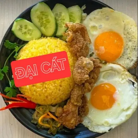 Hình ảnh CƠM DA GÀ 2 TRỨNG