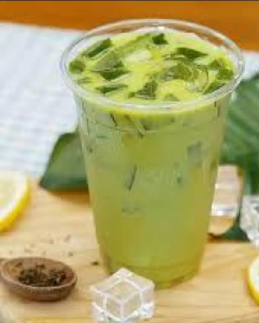 Hình ảnh Trà sữa thái xanh 