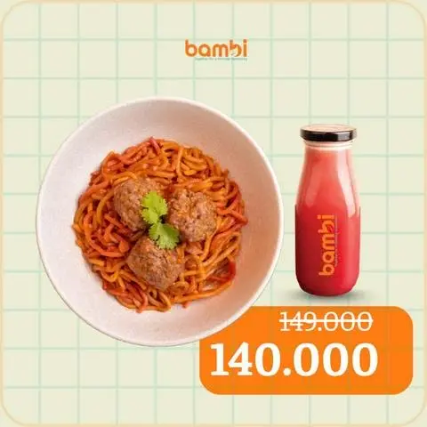 Hình ảnh Combo Mì tươi rau củ bò & Detox Juice 3