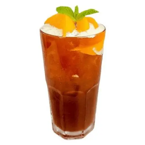 Hình ảnh Trà đào macchiato