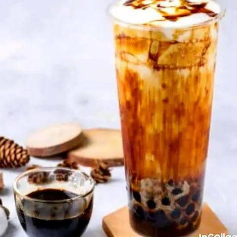 Hình ảnh Sữa tươi trân châu đường đen