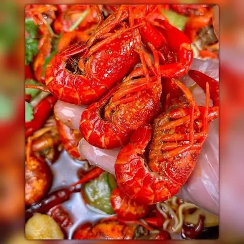 Hình ảnh Tôm Hùm Đất Tứ Xuyên Tê Cay Phần Nhỏ 