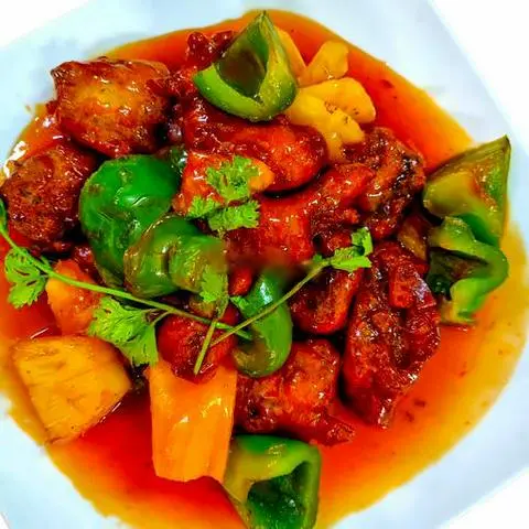 Hình ảnh Sườn xào chua ngọt chay