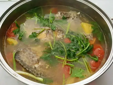 Hình ảnh Cá nâu nấu ngót