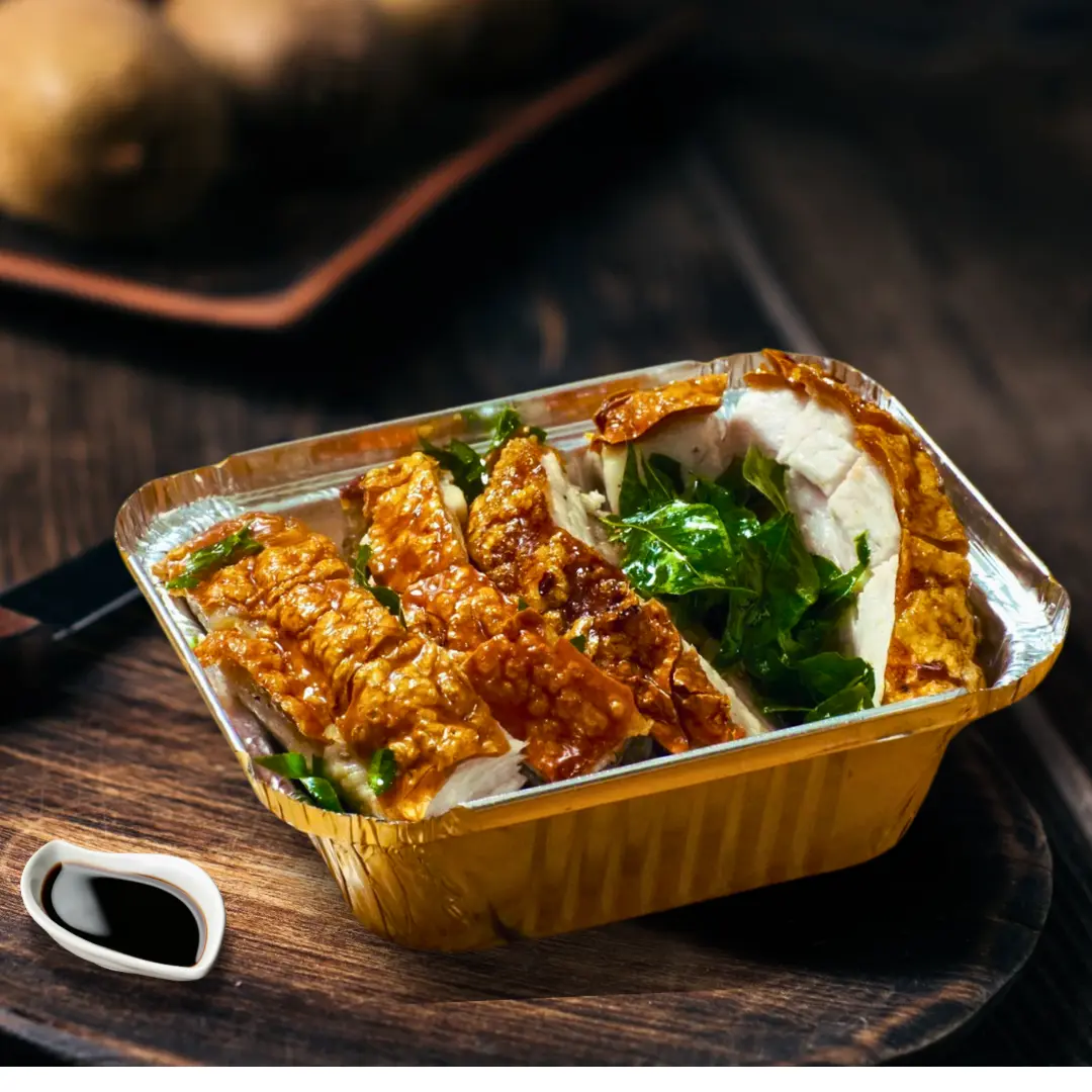 Hình ảnh Heo Quay Cuộn lá Móc Mật 