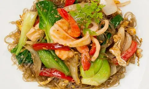 Hình ảnh Miến xào hải sản