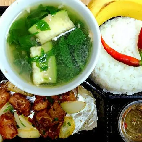 Hình ảnh Combo 19 - cơm sườn xào chua ngọt