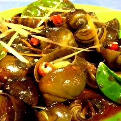 Hình ảnh Ốc Bươu Xào Sả Ớt