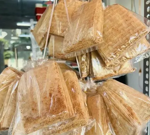 Hình ảnh Bánh tráng ke lắc muối sặc nhuyễn siêu cay