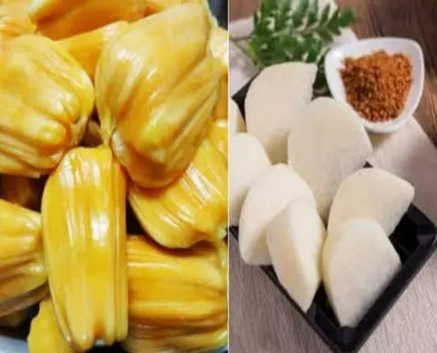 Hình ảnh Sắn và Mít Muối Tây Ninh lạnh ngon 500gr