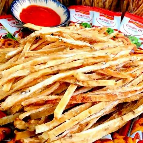 Hình ảnh Khô Cá Thiều Sợi 250gr