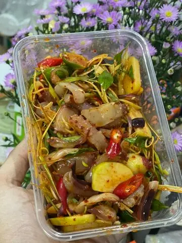 Hình ảnh Bạch Tuột Sốt Thái Nhỏ