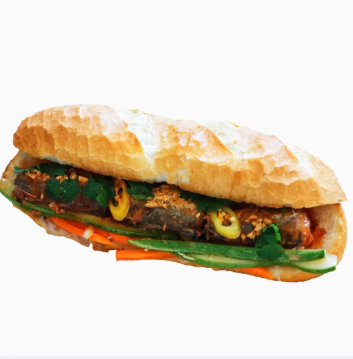 Hình ảnh Bánh mì cá mòi