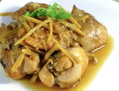 Hình ảnh Vịt Kho gừng + Cơm + Chén Canh 
