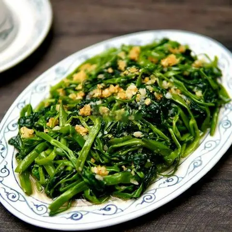 Hình ảnh Rau Muống Xào Tỏi