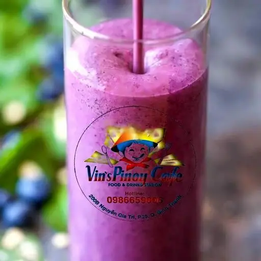Hình ảnh Sinh tố việt quất -  Blueberry Smoothies