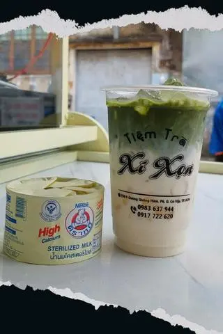 Hình ảnh Matcha Latte Sữa Gấu _ Size M