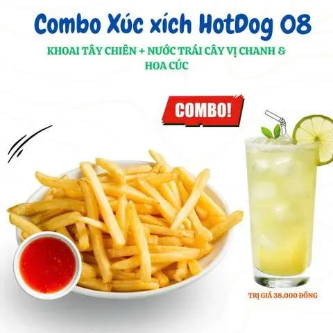 Hình ảnh Combo tặng kèm nước: Khoai Tây Chiên