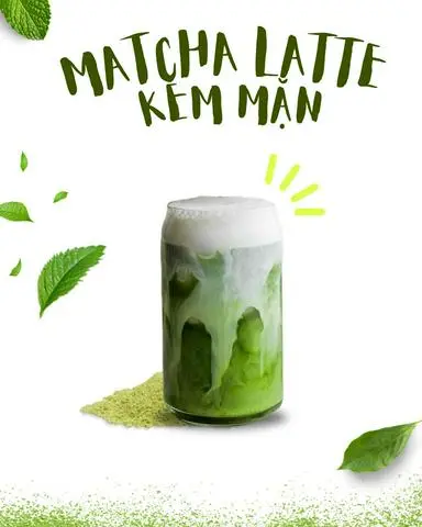 Hình ảnh Matcha Latte Kem Mặn