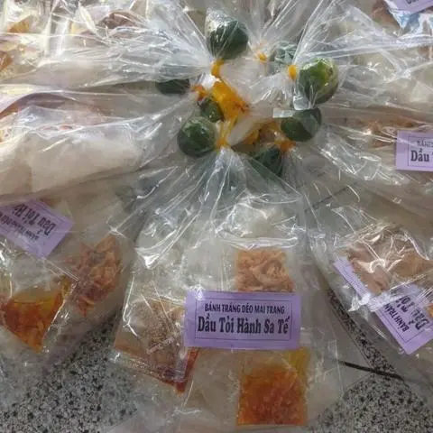 Hình ảnh Bánh Tráng Dẻo Dầu Tỏi Hành Sa Tế