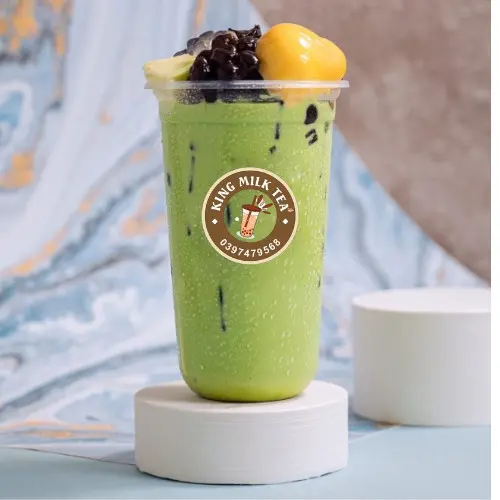Hình ảnh Trà Sữa Matcha Full Topping
