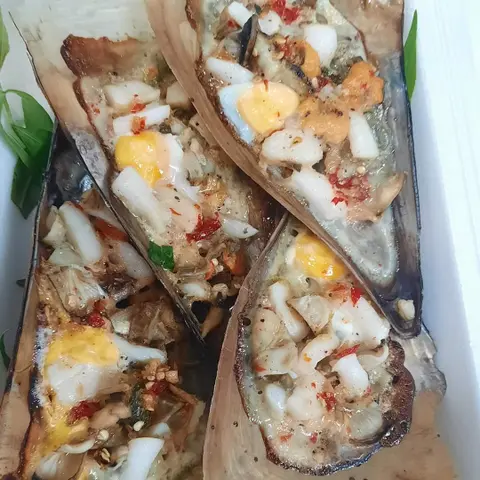 Hình ảnh Sò Mai Nướng Muối Ớt