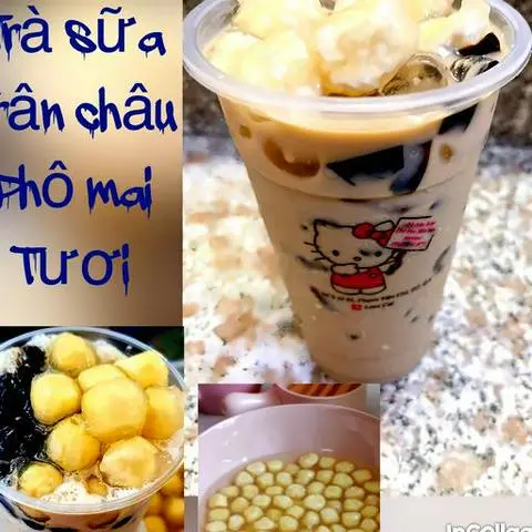 Hình ảnh Trà sữa trân châu phô mai tươi