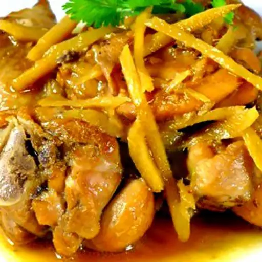 Hình ảnh Cơm Gà Kho Gừng