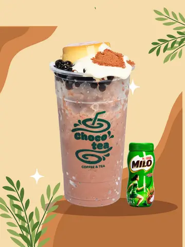 Hình ảnh MILO DẦM BÁNH FLAN - SIZE L
