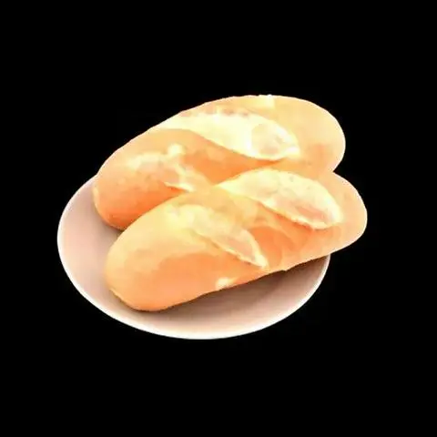 Hình ảnh 2 ổ bánh mì không