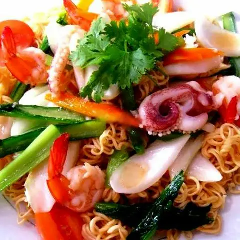Hình ảnh Mì xào hải sản