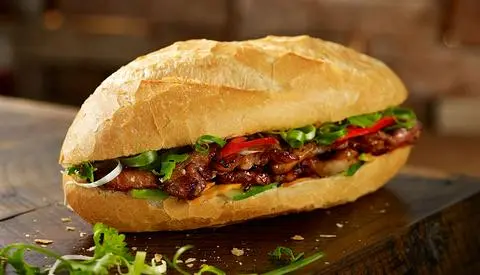 Hình ảnh Bánh Mì Thịt Nướng