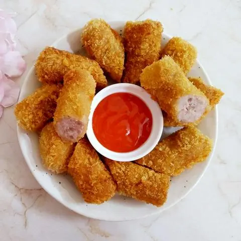 Hình ảnh 1 phần nem chua rán size đại