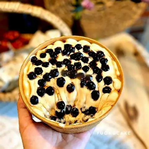 Hình ảnh Bánh kem trà sữa trân châu đường đen
