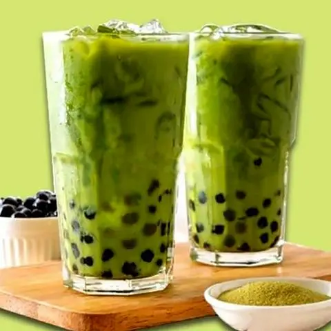 Hình ảnh Trà sữa thái xanh