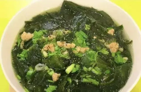 Hình ảnh Canh rong biển chay