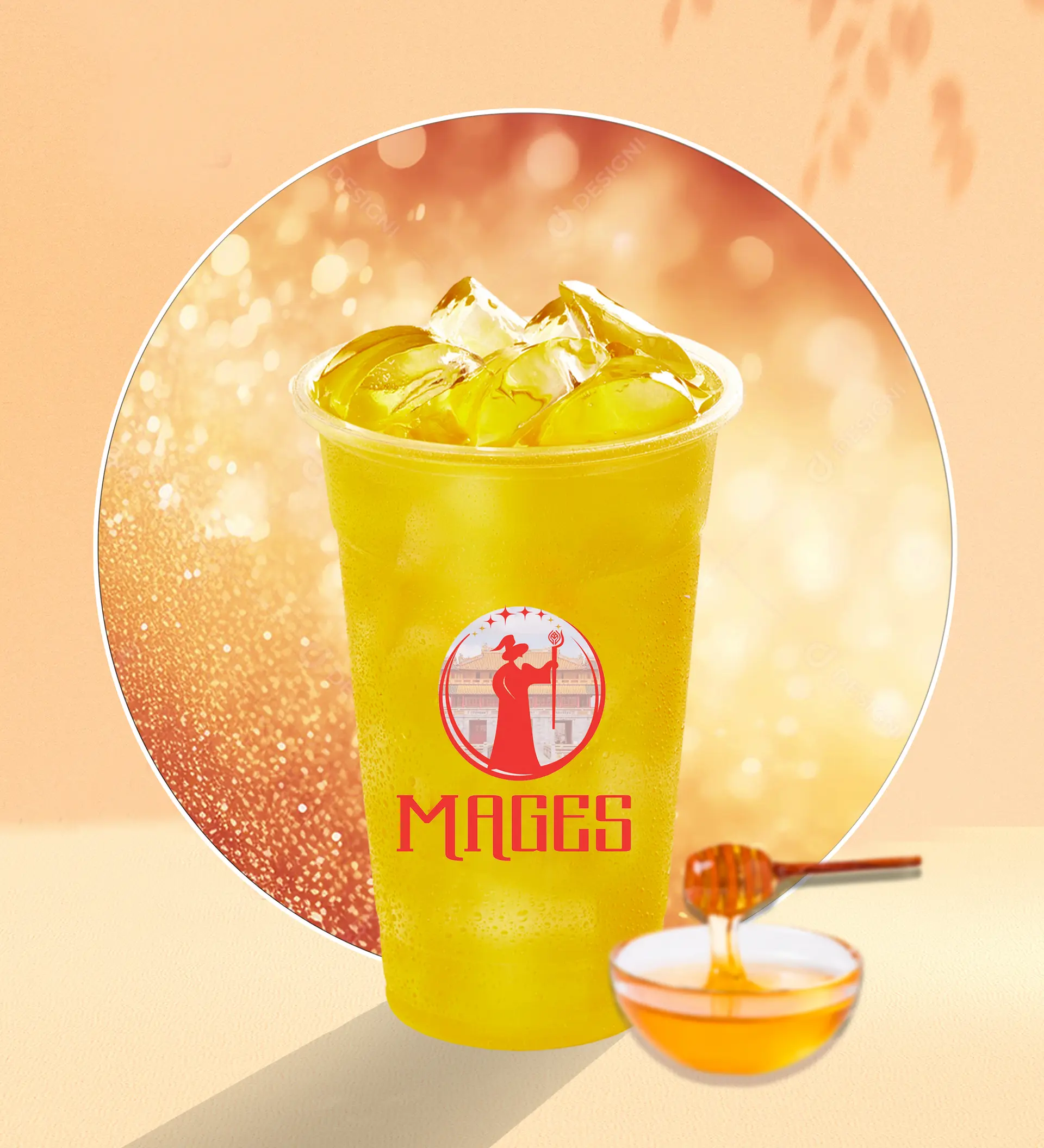 Hình ảnh Trà Xanh Hoa Lài Mật Ong 700ML