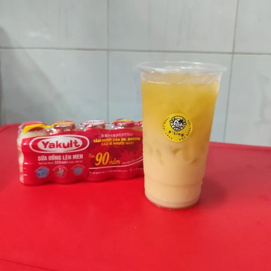 Hình ảnh Trà xanh yakult